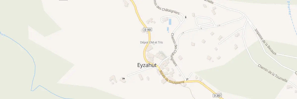 Plan du 5028 Le Village à Eyzahut