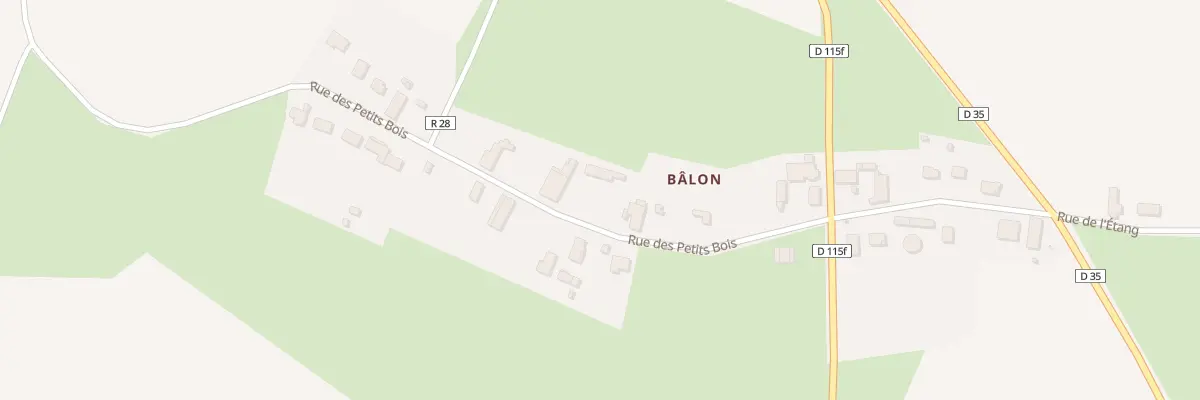Plan du 12 Rue des Petits Bois à Gerland