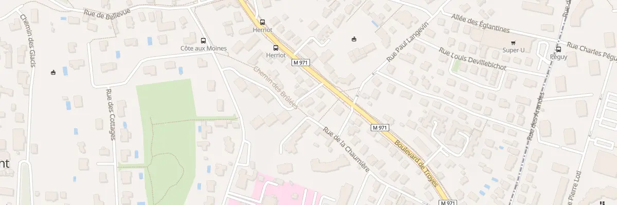 Plan du 51A Bd de Troyes à Talant