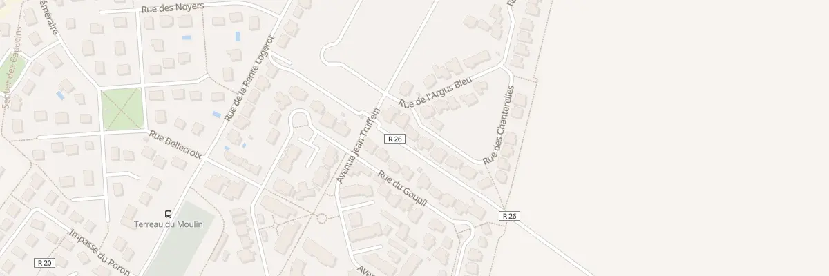 Plan du 4 Rue des Chanterelles à Perrigny-lès-Dijon