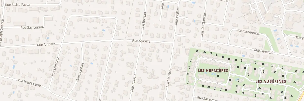 Plan du 66 Rue Boileau à Meyzieu