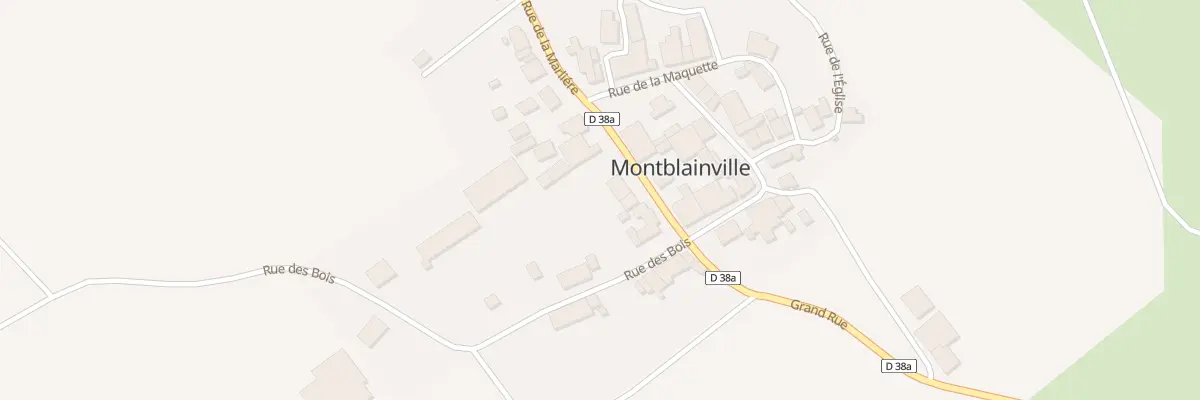 Plan du 4 Gr Grand Rue à Montblainville