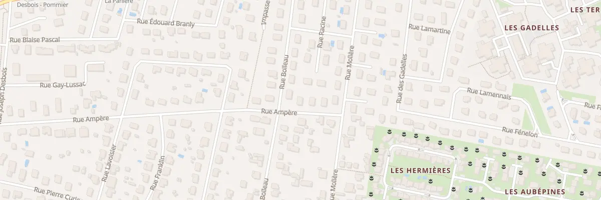 Plan du 29 Rue Ampère à Meyzieu
