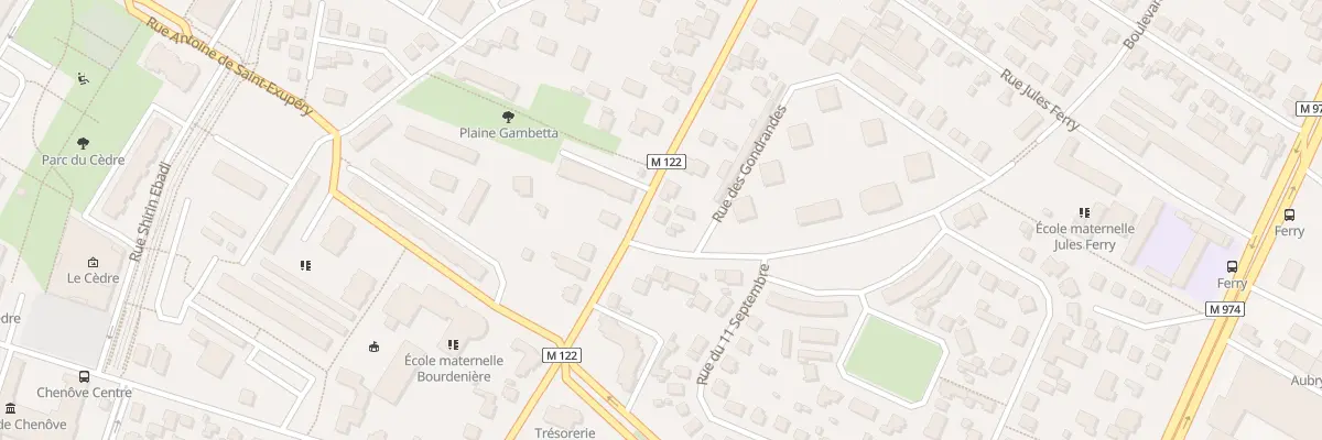Plan du 34 Rue Maxime Guillot à Chenôve