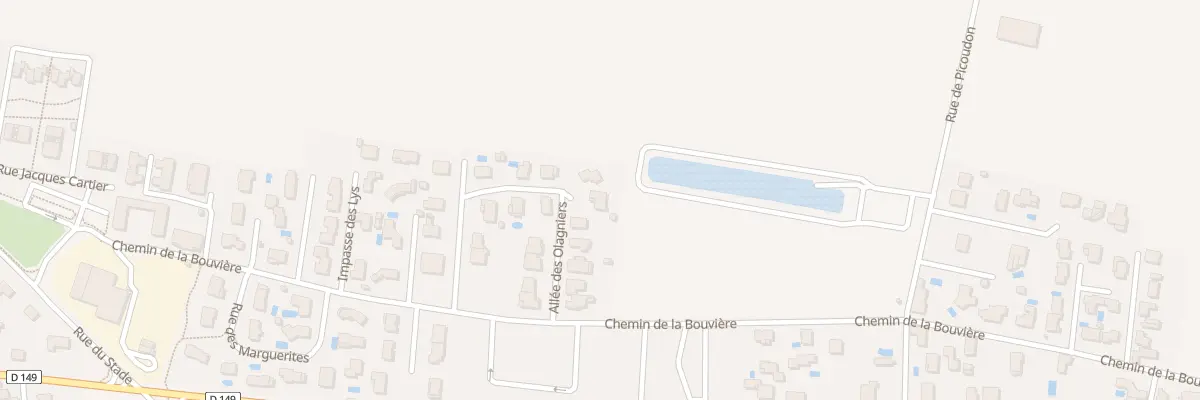 Plan du 14 All des Olagniers à Saint-Pierre-de-Chandieu