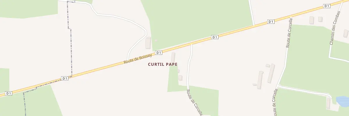 Plan du 555 Rte de Boissey à Saint-Étienne-sur-Reyssouze
