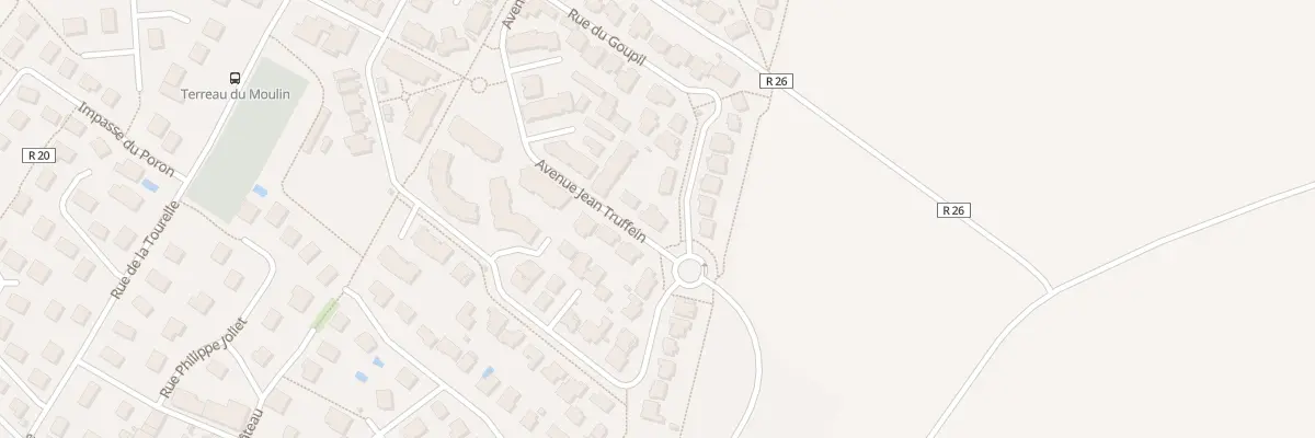 Plan du 2 Av Jean Truffein à Perrigny-lès-Dijon