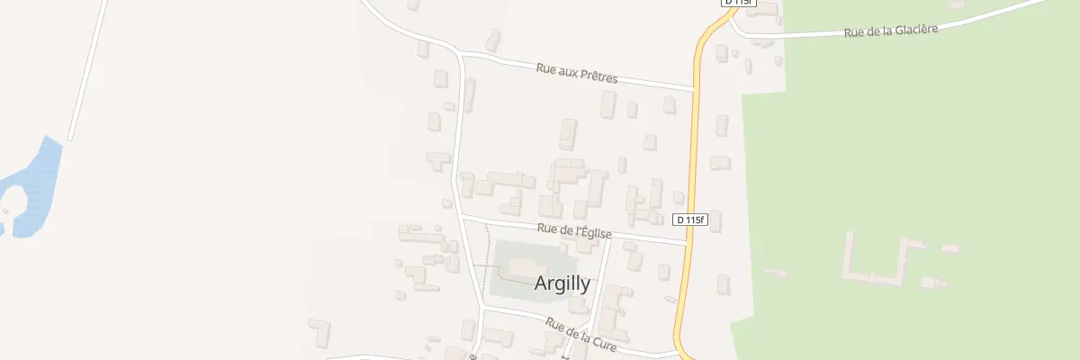 Plan du 12 Rue de l’Eglise à Argilly