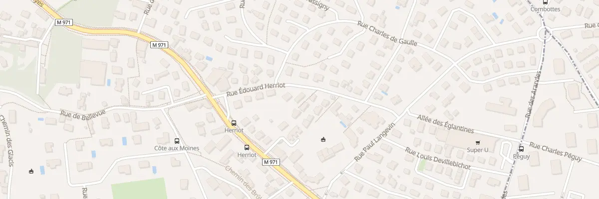 Plan du 16 Rue Edouard Herriot à Talant