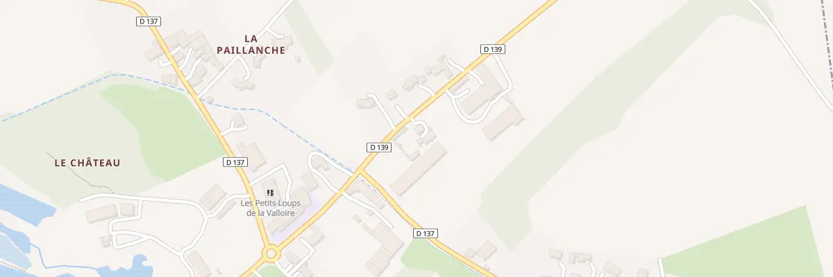 Plan du 240 Rte de Beaurepaire à Manthes