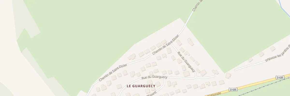 Plan du 4 Che de Saint Dizier à Baudonvilliers