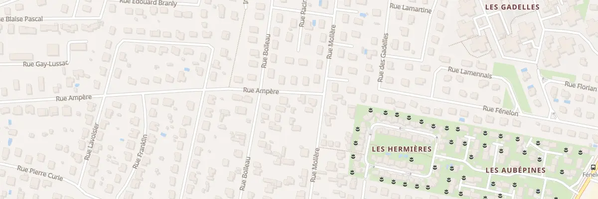 Plan du 28 Rue Ampère à Meyzieu