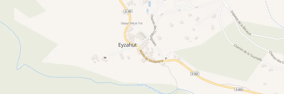 Plan du 5017 Le Village à Eyzahut