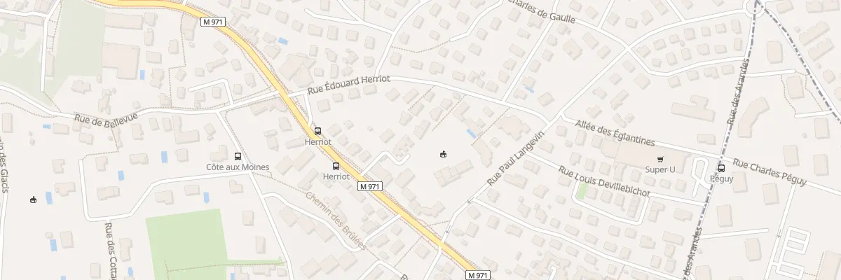 Plan du 20Q Rue Edouard Herriot à Talant