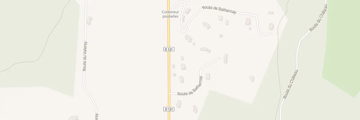 Plan du 1110 Rte de Bathernay à Charmes-sur-l’Herbasse