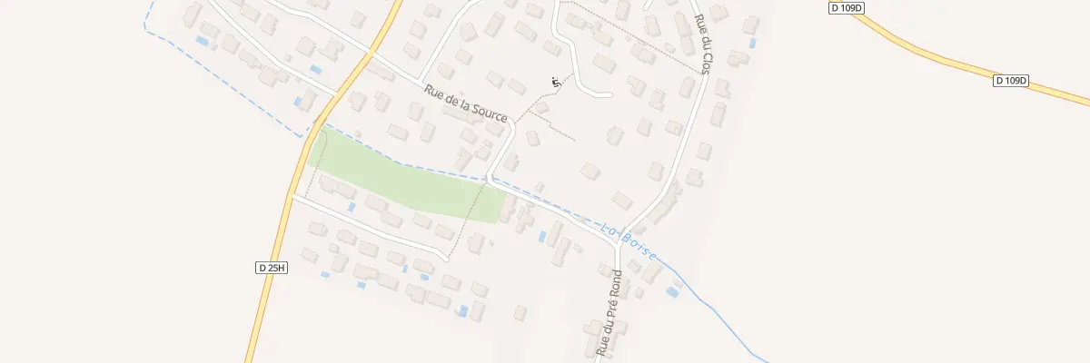 Plan du 3 Rue de la Boïse à Saint-Philibert