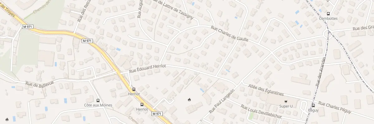 Plan du 17 Rue Edouard Herriot à Talant