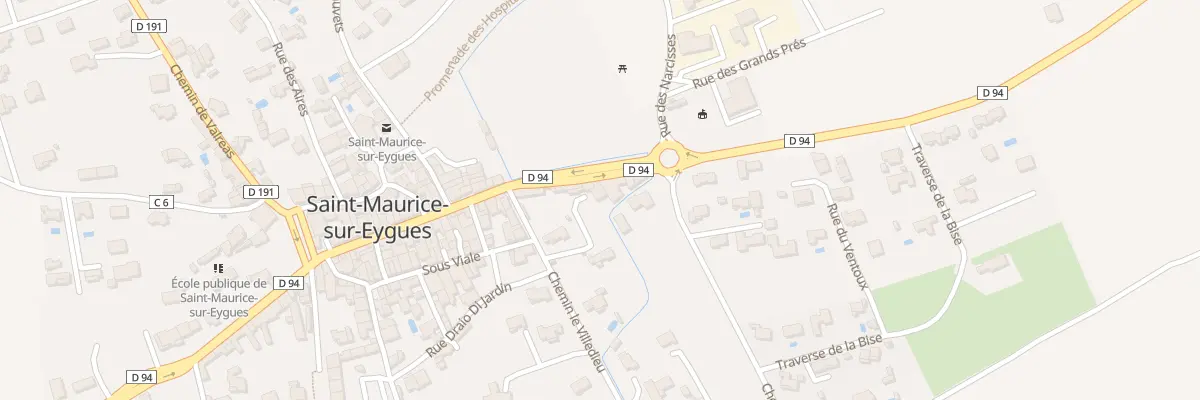 Plan du 5095 Le Village à Saint-Maurice-sur-Eygues