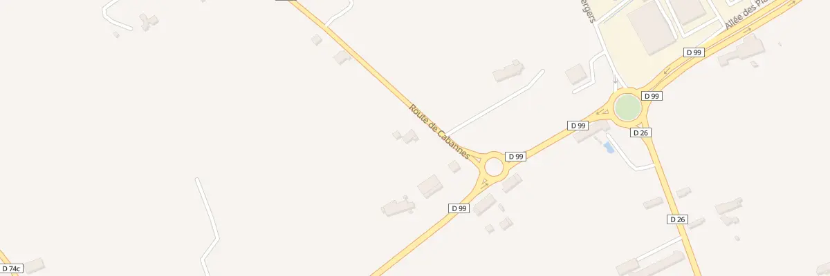 Plan du 75 Rte de Cabannes à Plan-d’Orgon
