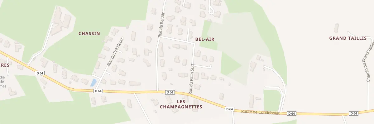 Plan du 142 Rue du Plein Sud à Neuville-les-Dames