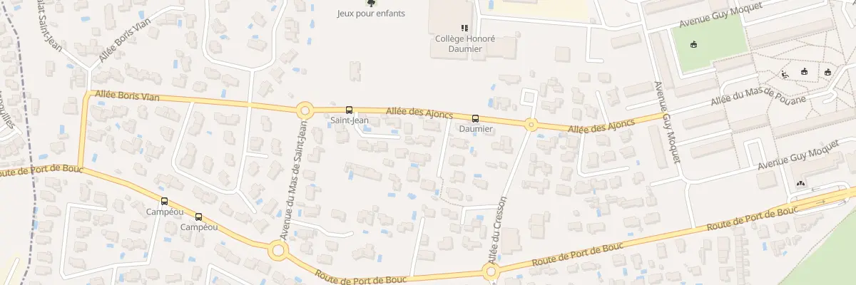 Plan du 9272 All du Jujubier à Martigues