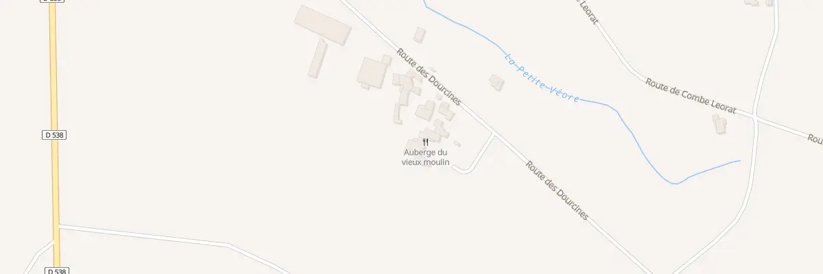 Plan du 670 Rte des Dourcines à Montvendre