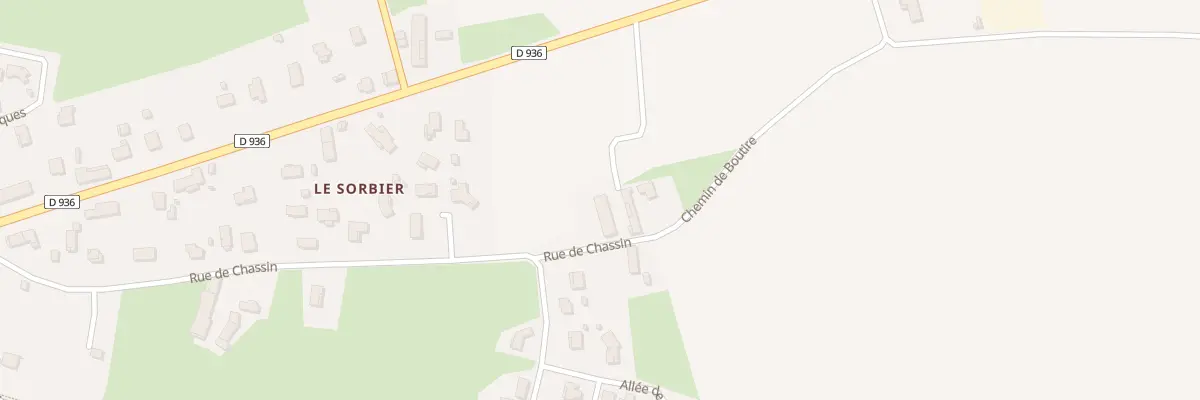 Plan du 559 Rue de Chassin à Neuville-les-Dames