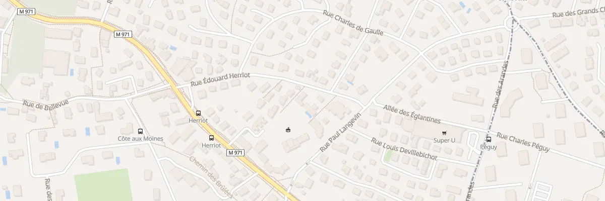 Plan du 22 Rue Edouard Herriot à Talant