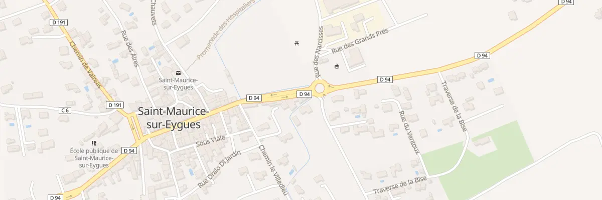 Plan du 5096 Le Village à Saint-Maurice-sur-Eygues