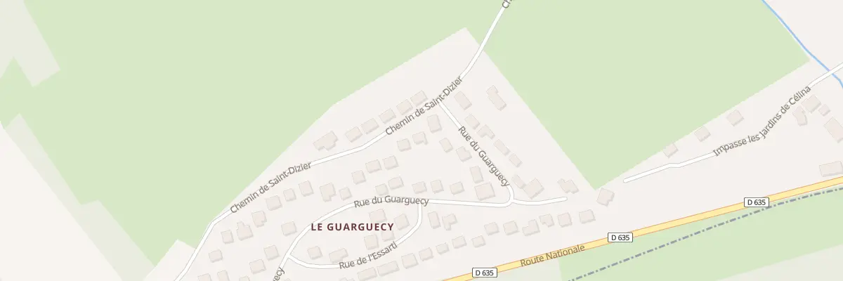 Plan du 42 Che de Saint Dizier à Baudonvilliers