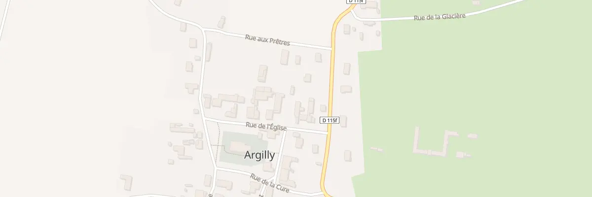 Plan du 6 Rue de l’Eglise à Argilly