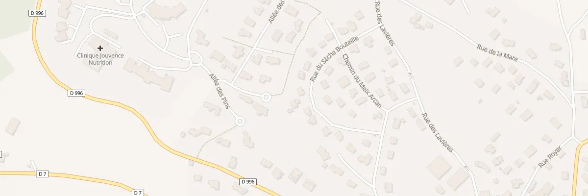 Plan du 9 Rue Séche Bouteille à Messigny-et-Vantoux