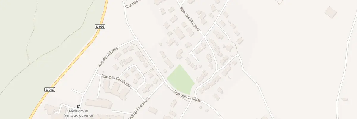 Plan du 1A Rue Combe Belle Fille à Messigny-et-Vantoux