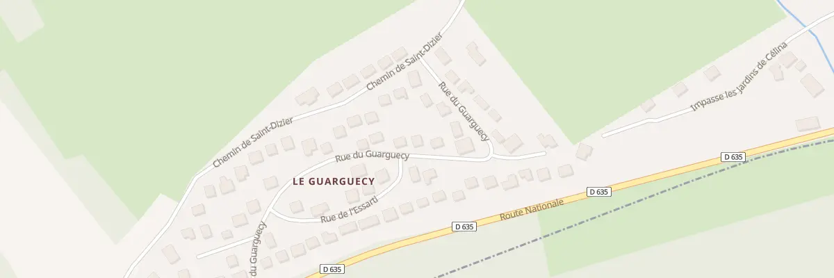 Plan du 41 Rue du Guarguecy à Baudonvilliers