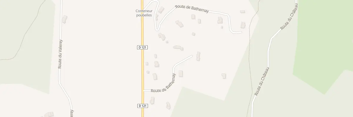 Plan du 1020F Rte de Bathernay à Charmes-sur-l’Herbasse