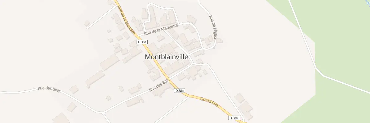 Plan du 2 Rue de l’Eglise à Montblainville