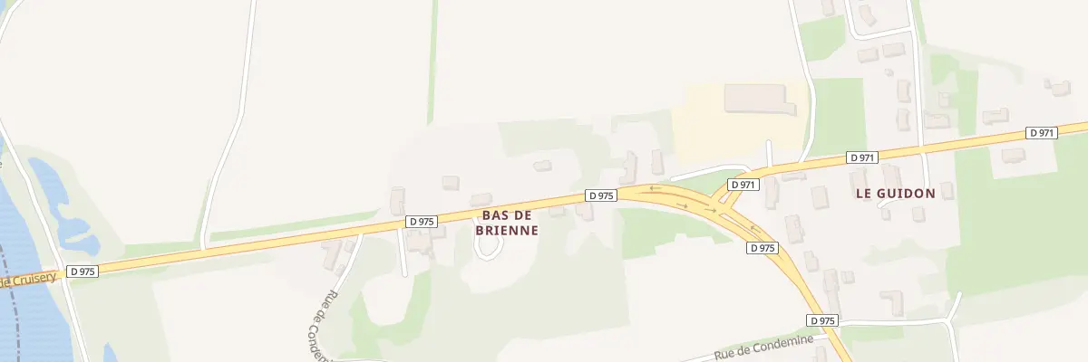 Plan du 259 Rue du Bas de Brienne à Brienne