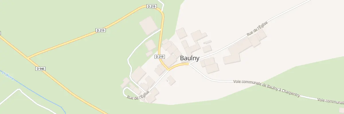 Plan du 8 Rue de l’Eglise à Baulny