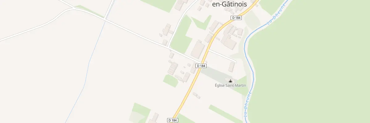 Plan du 21 Gr Grande Rue à Saint-Martin-en-Gâtinois