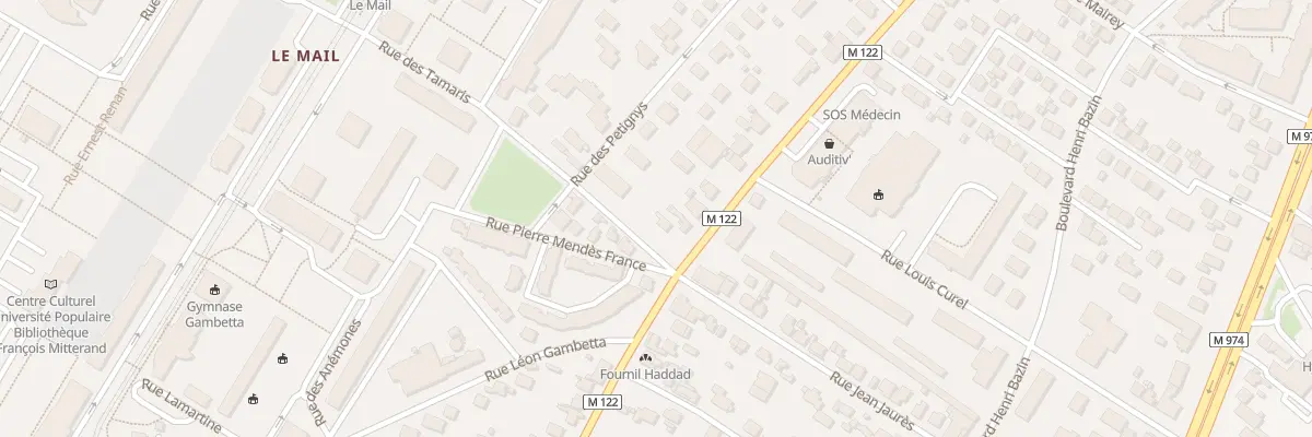 Plan du 63 Rue Maxime Guillot à Chenôve