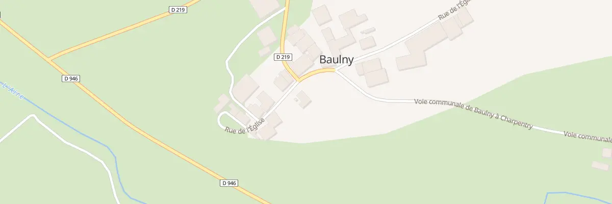 Plan du 5 Rue de l’Eglise à Baulny