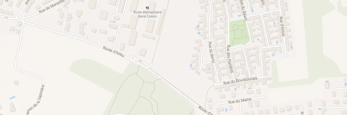 Plan du 25 Rte d’Azieu à Meyzieu