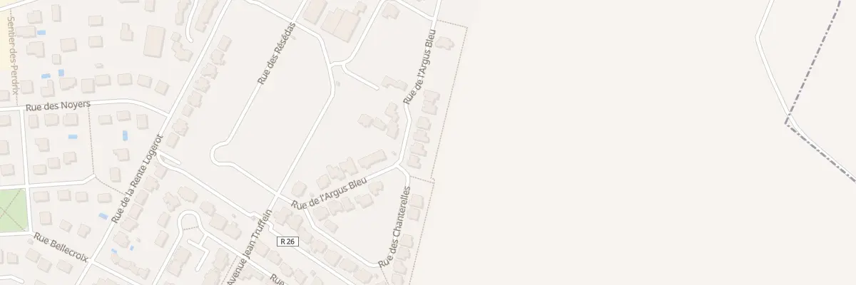 Plan du 22 Rue de l’Argus Bleu à Perrigny-lès-Dijon