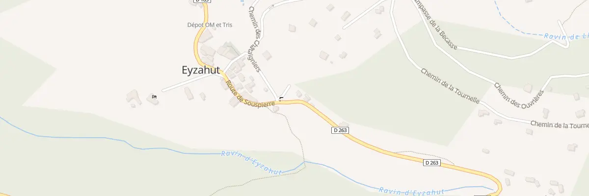 Plan du 5012 Le Village à Eyzahut