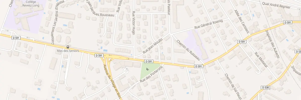 Plan du 7 Rue Jean Moulin à Crest
