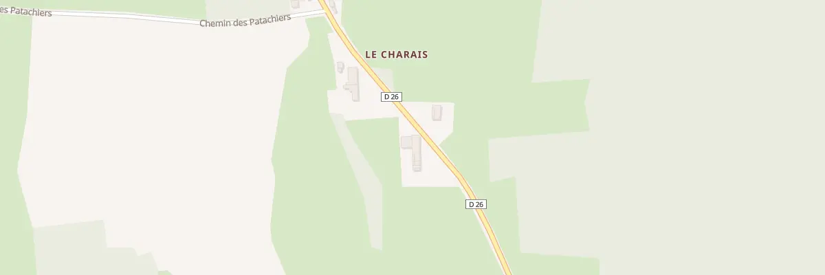 Plan du 2222 Rte de Béréziat à Saint-Étienne-sur-Reyssouze