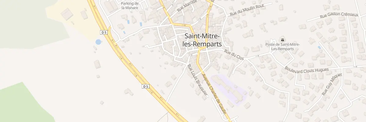 Plan du 4 Rue Jean Ballard à Saint-Mitre-les-Remparts