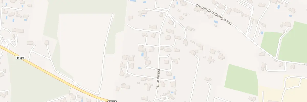 Plan du 211 Che de Barriot à Loriol-du-Comtat
