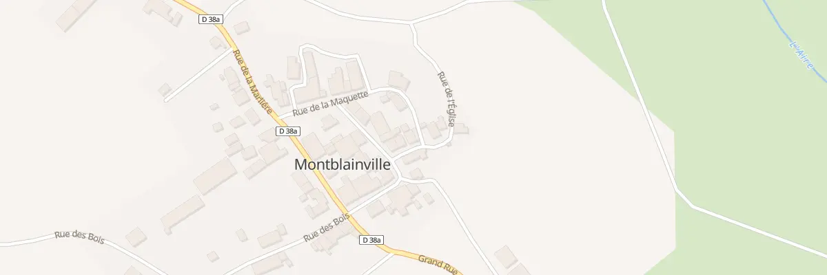 Plan du 7 Rue de l’Eglise à Montblainville