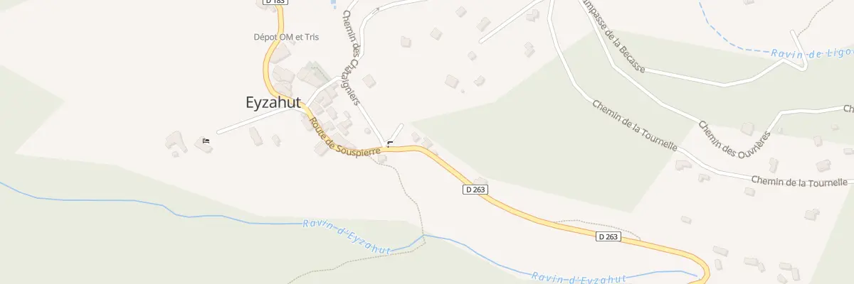 Plan du 5011 Le Village à Eyzahut